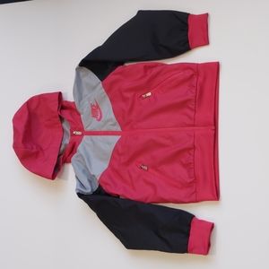 Girl's Jacket, Nike, Sz 6/M, Pink Mixed with Black/Gray